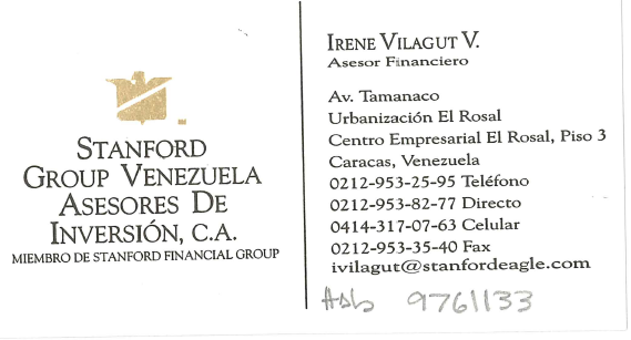 Irene Vilagut Business Card