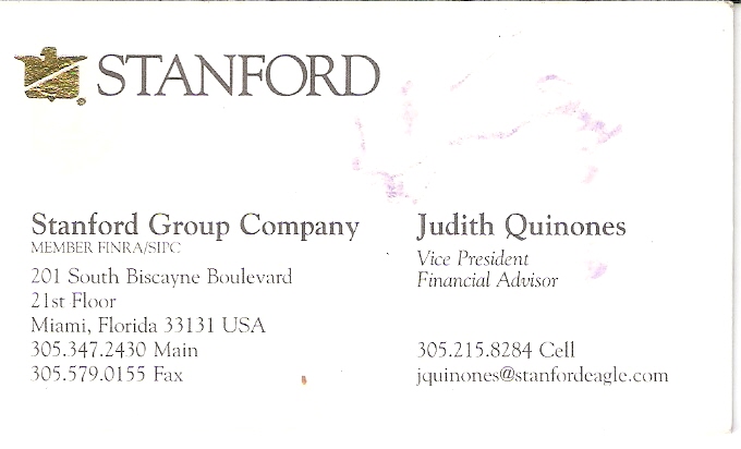 Judith Quinones Business Card